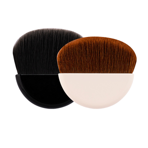 Paleta <span class=keywords><strong>de</strong></span> Rubor Semicircular Kabuki Premium para Viaje con Logotipo Personalizado y Brocha Individual para <span class=keywords><strong>Base</strong></span> <span class=keywords><strong>de</strong></span> <span class=keywords><strong>Maquillaje</strong></span> Facial - Product Image 6