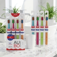 Sikat Gigi Manual SAKURA Premium Berkualitas Tinggi dengan Bulu Halus dan Gagang Plastik untuk Perawatan Gusi, Pembersihan Mendalam, Pemutih Gigi, Ukuran untuk Rumah dan Perjalanan
