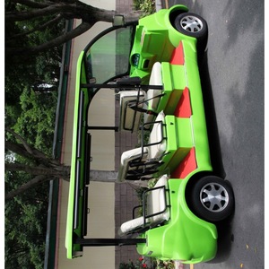 Voiture électrique à 4 roues et 9 places pour visites touristiques dans les parcs - Product Image 5