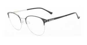 الجملة عالية الجودة جولة الحاجب الفولاذ المقاوم للصدأ المواد المعدنية نظارات إطارات بصرية النظارات نظارات ل رجل امرأة - Product Image 2