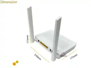 Hg8145v5 Eg8145V5 4ge مستعملة Gpon Onu مودم مزدوج التردد مودم Wifi بنفس الوظيفة Hg8145v5 مع Wifi Ont