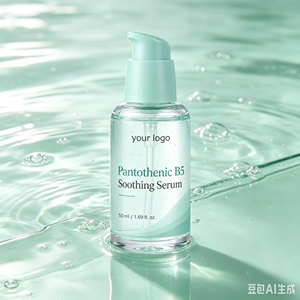 Soin de la peau avancé, sérum pour le visage apaisant et hydratant à la pantothenine B5, 5 ml, utilisation de jour, pour tous types de peau, marque privée - Product Image 4