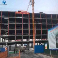 Bâtiment en structure d'acier préfabriqué, service complet, maison modulaire, école en acier à quatre étages, construction de magasins