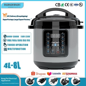 Olla a Presión Eléctrica Multifuncional en Stock, Olla Eléctrica Multicocina, Olla a Presión para Arroz, Económica, de Acero Inoxidable, 6l - Product Image 4