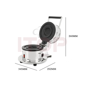 OEM ODM Mold Heat Ice Cream Gelato <span class=keywords><strong>Panini</strong></span> Press Commercial Warmer Machine Burger Press 1000w Donut Bun Hamburger Machine - Product Image 6