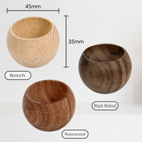 Renhe Aromathérapie Sans Feu Petit Diffuseur D'huiles Essentielles Suspendu Écologique Bois Naturel Gravé Design Maison Non Réversible
