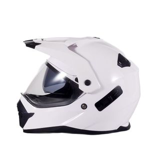 Casque intégral homologué ECE en ABS pour hommes et femmes, toutes saisons, double visière, équipement pour vélo électrique, design élégant tout-terrain, sécurité anti-chocs élevée - Product Image 3