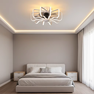 Ventilador de Techo Inteligente Ultra Silencioso (<30dB) para Dormitorio Principal, Diseño de Metal de 5 Aspas, Flujo de Aire Reversible, 6 Velocidades y Luz Regulable - Product Image 6