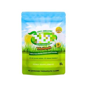 Poudre de graines d'herbe d'<span class=keywords><strong>orge</strong></span> 100% biologique 80g – Pack d'essai sans <span class=keywords><strong>sucre</strong></span> ajouté, végétalien, superaliment pur, complément détoxifiant et digestif de qualité alimentaire - Product Image 3