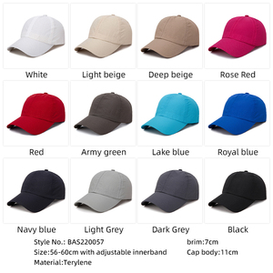 Bán Buôn Tùy Chỉnh Mũ Mỏng Mùa Hè Quần Vợt Thời Trang Ngoài Trời Giải Trí Thoáng Khí Nhanh Chóng Khô Mũ Bóng Chày - Product Image 2