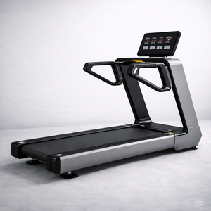 Tapis roulant commercial QS avec moteur AC 2200W, grande zone de course et système de double amortissement - Product Image 6