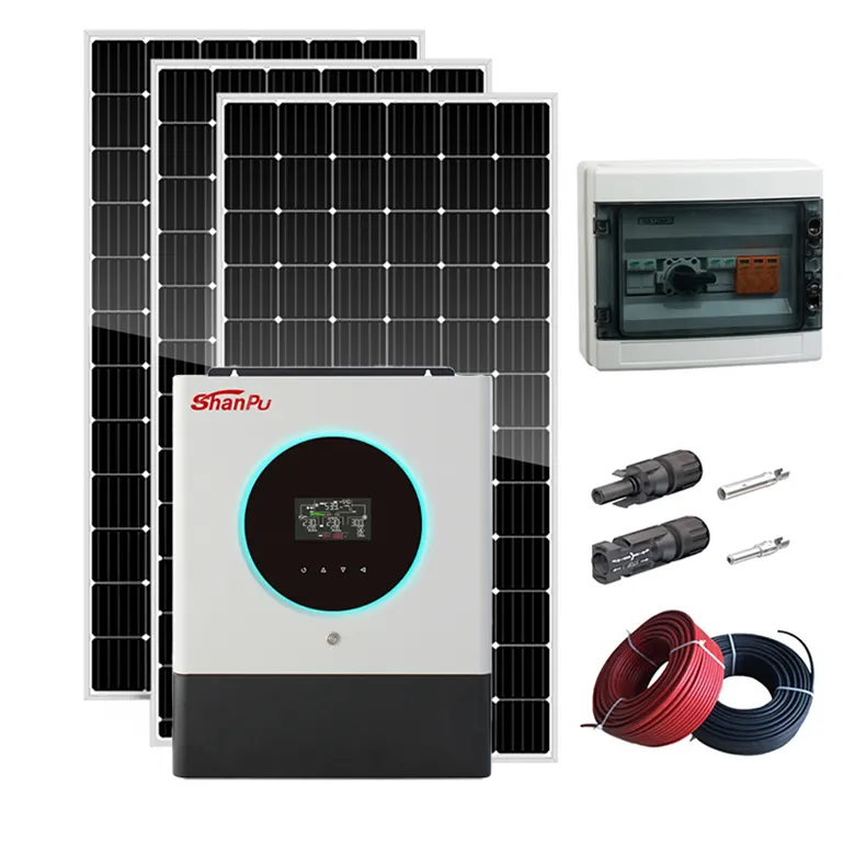 Home Solar Energy Storage Systems 5Kw 5Kwh All In One Lithium Batteries Hot Water Tank Storage Boiler
