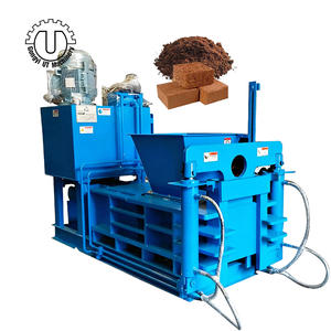 Machine de pressage hydraulique entièrement automatique pour briquettes de tourbe de coco, copeaux de bois, sciure de bois, coquilles d'arachides et balles de maïs - Product Image 1