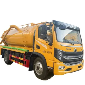 Good quality factory directly 6cbm 6ton septic tank truck sewage suction clean truck