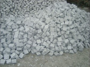 Prix bas, pierres naturelles G603, granit gris clair, cubes <span class=keywords><strong>de</strong></span> pierre/pavés pour pavage <span class=keywords><strong>de</strong></span> voies d'accès - Product Image 2