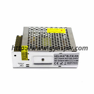 แหล่งจ่ายไฟแบบสวิตชิ่ง <span class=keywords><strong>Velika</strong></span> DC48V แปลงไฟ AC 100-240V เป็น DC48V 1.5A 72W สำหรับมอเตอร์สเต็ปเปอร์ CNC และเครื่องพิมพ์ 3 มิติ - Product Image 4
