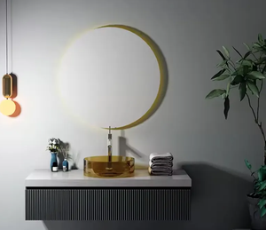 อ่างล้างหน้าแบบใสสะอาดทำจากเรซินหรูหราดีไซน์สไตล์ยุโรป - Product Image 1