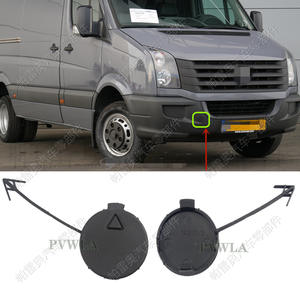 Cubierta de gancho de remolque delantero Pwla para Volkswagen Crafter 2006-2016, tapa de plástico ABS, cubierta embellecedora 2E0807241 - Product Image 1