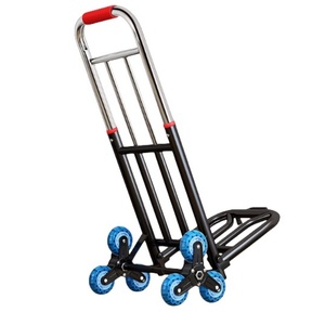 छोटे हल्के फोल्डिंग सामान ट्रॉली के लिए घरेलू खरीदारी किराने की स्टॉल उपकरण ओएम फोल्डिंग ट्रॉली उपकरण का उपयोग - Product Image 5