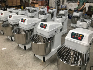 Heavy Duty Automatic 20kg Spiral Dough Mixer with Motor Food Grade Stainless Steel - Product Image 2