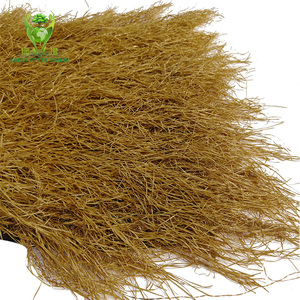 Fabricant chinois de chaume <span class=keywords><strong>synthétique</strong></span> artificiel coupe-vent et ignifuge pour toiture, résistant à l'humidité, chaume sec - Product Image 4