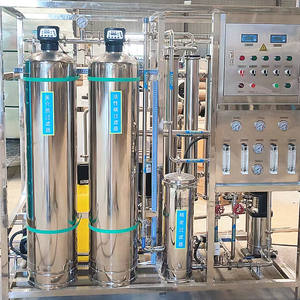 <span class=keywords><strong>KY</strong></span>- 500 LPH deux étages SS système d'osmose inverse purificateur Machine à eau pour boissons cosmétiques usine de traitement de filtre industriel - Product Image 2