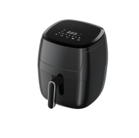 Friteuse à air multifonctionnelle numérique domestique 5,2 L avec écran tactile, faible teneur en gras, protection contre la surchauffe et contrôle numérique