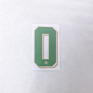 Pegatina Termoadhesiva con Nombre y Número de Jugador del Real Betis Temporada 24-25, Versión <span class=keywords><strong>Final</strong></span> para el Uniforme de Local - Product Image 1