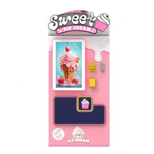 Distributeur automatique de crème glacée molle IPLAYSMART Robot entièrement automatique en acier inoxydable avec écran tactile de 32 pouces, capacité de 85 pièces, fabriqué en Chine - Product Image 1