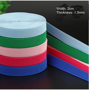 Vente en gros 1.5cm 2cm <span class=keywords><strong>2</strong></span>.5cm Sangles élastiques tissées Polyester Sangle Sous-vêtements Associes Ceinture Bande élastique - Product Image 3