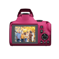 Kamera Digital DSLR Zoom Optik 10X Harga Terbaik, Kamera Format APS CMOS 24 Juta Piksel, Kamera Video 4k Profesional Digital