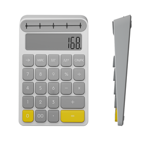 Battery Power <strong>Supplier</strong> Multi-color 12-digit Official <strong>Calculator</strong> with Stable Phone Stand and Storage Function - Product Image 3