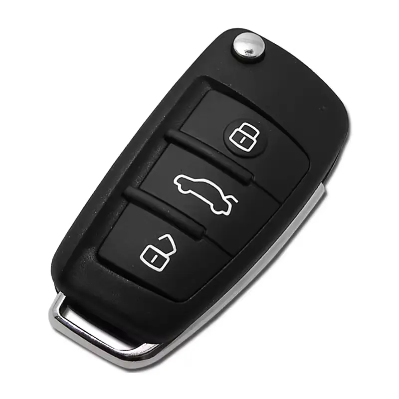 Wholesalekey OEM 3 Buttons Car Key Fob Remote For Audi A6 2012 2013 2014