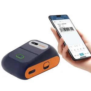 DETONGER DP26 Wireless Portable Label Printer Barcode Sticker Printing Machine with Free SDK