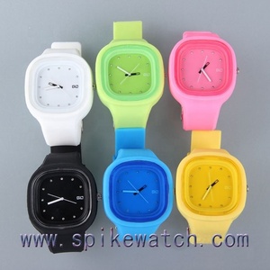แฟชั่นกีฬานาฬิกาลูกอมสีซิลิโคนนาฬิกาขนม - Product Image 2