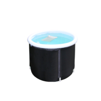 Nouveau design personnalisé baignoire glacée pliante portable baignoire de trempage bain de glace gonflable