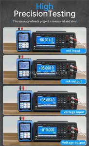 Generador de Señales Multifunción FNIRSI SG-004A, Calibrador de Procesos de Resistencia, Termopar y Corriente Analógica de 4-20 mA - Product Image 3