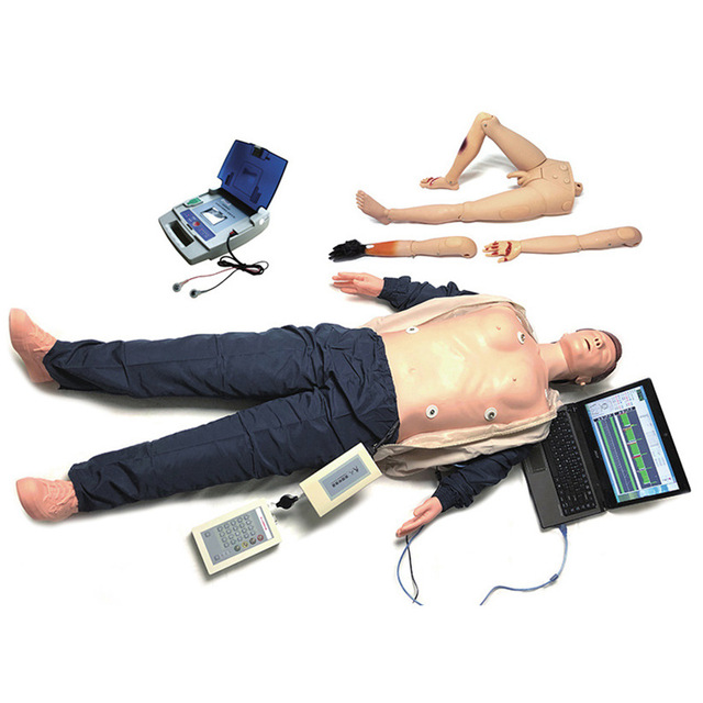 Medical Teaching Equipment Advanced First Aid Manikin Adult ACLS Training Manikin BLS Manikin