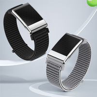 Bracelet intelligent sans écran, moniteur de fréquence cardiaque ECG, suivi de l'oxygène dans le sang, bracelet de santé et de fitness pour Android