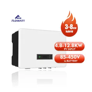 Flowatt Manufacturer Top Sale Good Quality 8kw 8000w Energy Storage System Hybrid Solar Inverter