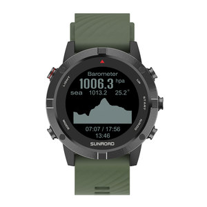 นาฬิกาข้อมืออัจฉริยะมี GPS <span class=keywords><strong>T3</strong></span>, มีอัตราการเต้นของหัวใจเข็มทิศกีฬาดำน้ำวัดระดับความสูงบารอมิเตอร์วัดอุณหภูมิกันน้ำสำหรับผู้ที่ชื่นชอบกีฬา - Product Image 2