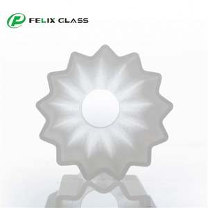 Abat-jour en verre givré blanc opale de haute qualité, personnalisé, moderne et brillant, pour luminaires suspendus d'intérieur, pour éclairage domestique - Product Image 3