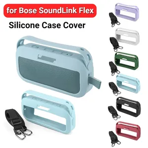 Silicone trường hợp bìa cho <span class=keywords><strong>Bose</strong></span> SoundLink Flex chống sốc mềm Silicone trường hợp Drop-proof Loa Bìa bảo vệ loa Bìa trường hợp - Product Image 2
