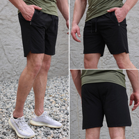Shorts de sport pour hommes en nylon à séchage rapide, bermudas vierges personnalisables avec logo, pour l'entraînement et la course à pied