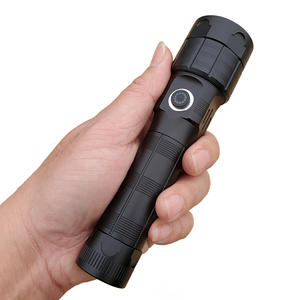 Linterna Táctica T6 LED con Enfoque Ajustable, Alta Intensidad, para Senderismo, Camping y Detección, Fabricada en Zhejiang - Product Image 1