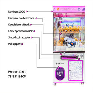 Composants métalliques pour machine à grue de jeu à pinces, modèle commercial, prise US, pour centres de <span class=keywords><strong>jeux</strong></span> anglais (plus de 3 ans), <span class=keywords><strong>Naughty</strong></span> <span class=keywords><strong>Dog</strong></span>, garantie 1 an - Product Image 2