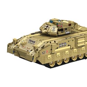 New Arrival MY86001 Kids Plastic Tank Missile <b>Building</b> Blocks <b>Model</b> Toys Bricks - Product Image 3