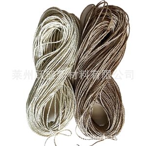 Le fabricant personnalise des cordes en papier à deux brins pour les cordes décoratives en papier DIY, y compris des cordes en papier raphia colorées. - Product Image 1