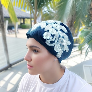 Noble gold eco-friendly breathable polyester-cotton hat, suitable for evening activities - Product Image 1