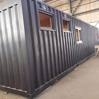 Conteneur de chantier portable, de 10, 20 ou 40 pieds, fait à la main, usage de maison et de construction